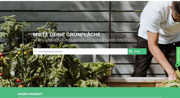 Garten für Feste online mieten